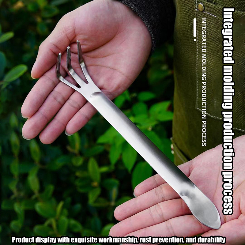 Bonsai Garden Rake - 1Pc Stainless Steel Root Rake Bonsai