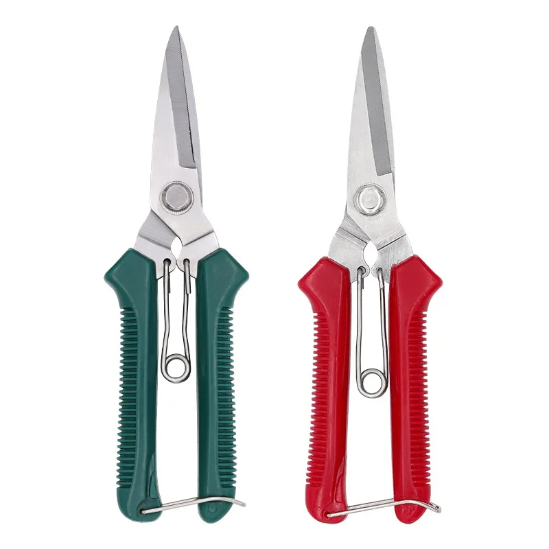 Bonsai Garden Rake - 190mm Straight Head Pruning Shears Stainless
