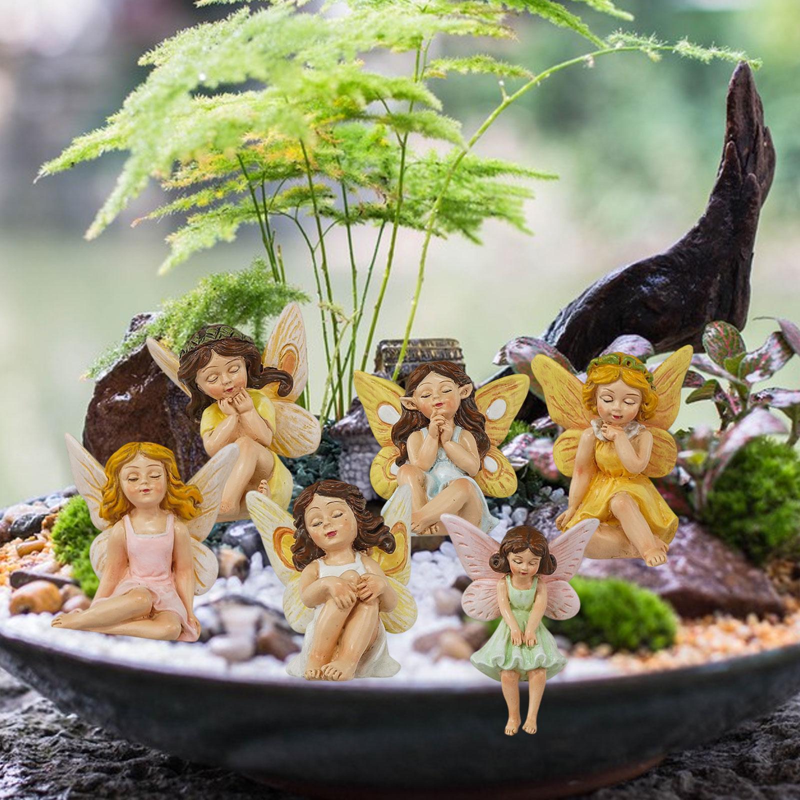 Bonsai Garden Entrance - 6x Fairy Garden Accessories Mini Garden