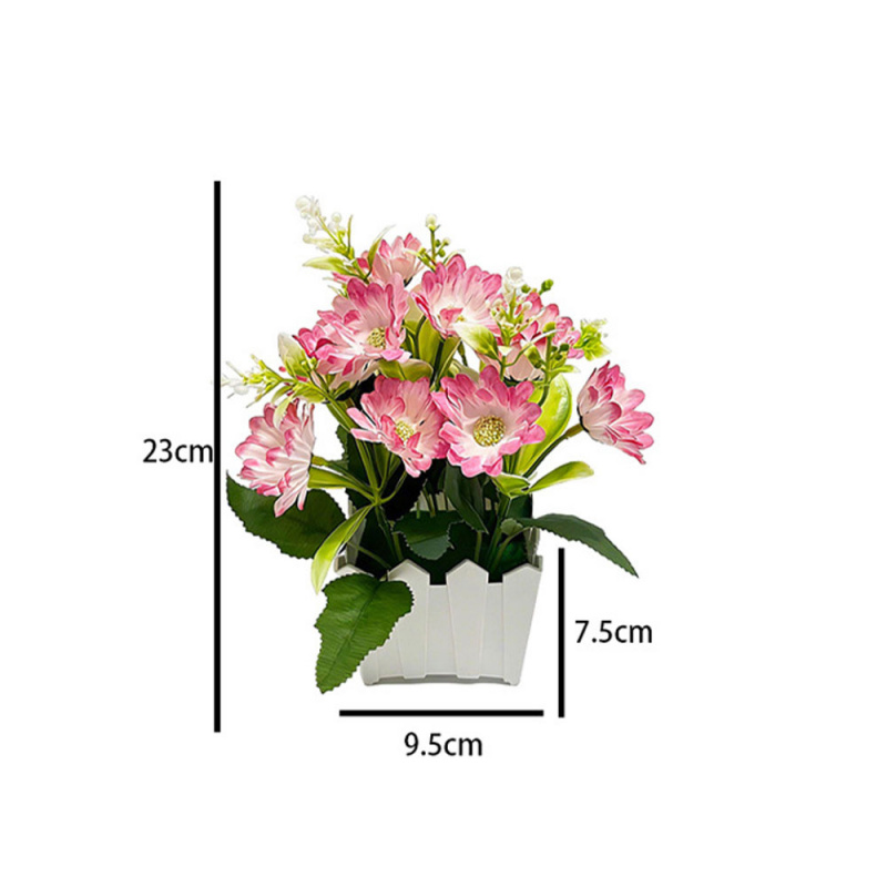 Simulated Chrysanthemum Potted - Bonsai Garden Entrance recension och pris