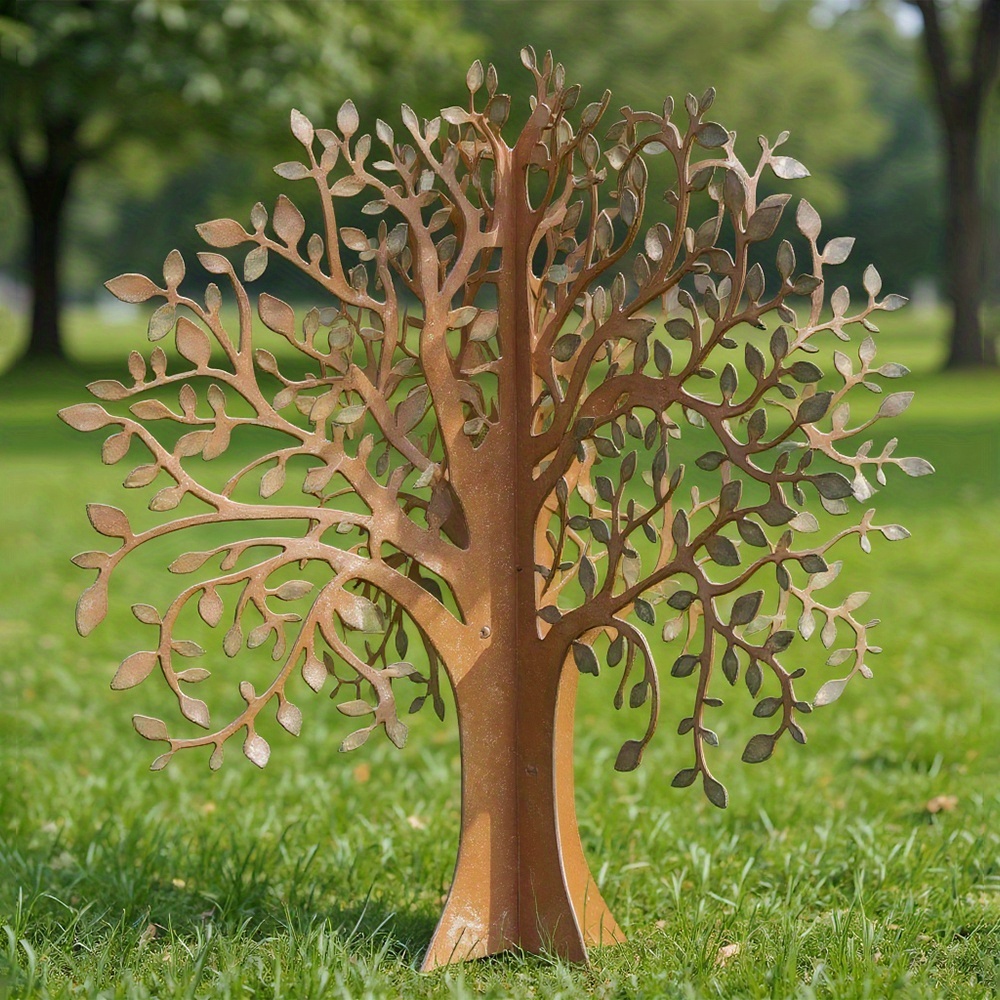 Metal Tree of Life Garden Deco - Bonsai Garden Tree recension och pris