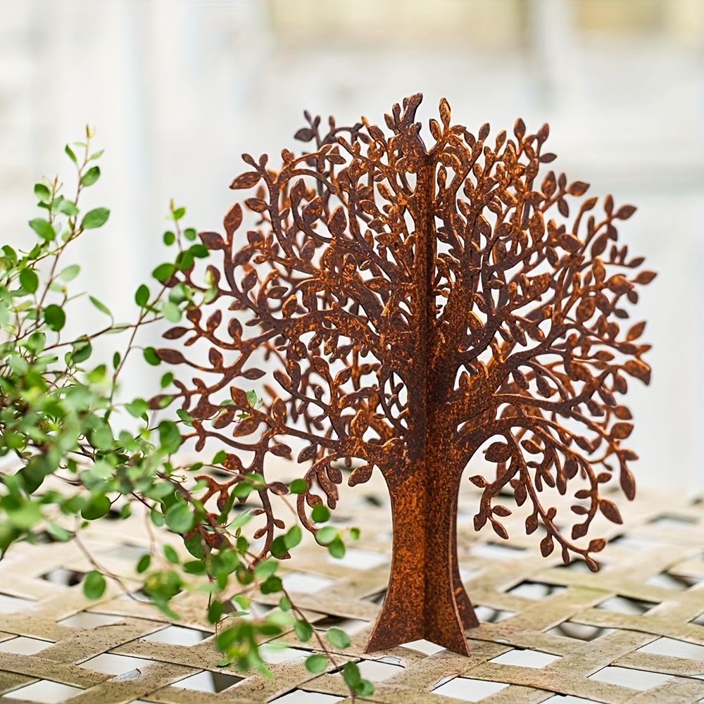 Metal Tree of Life Garden Deco - Bonsai Garden Tree recension och pris