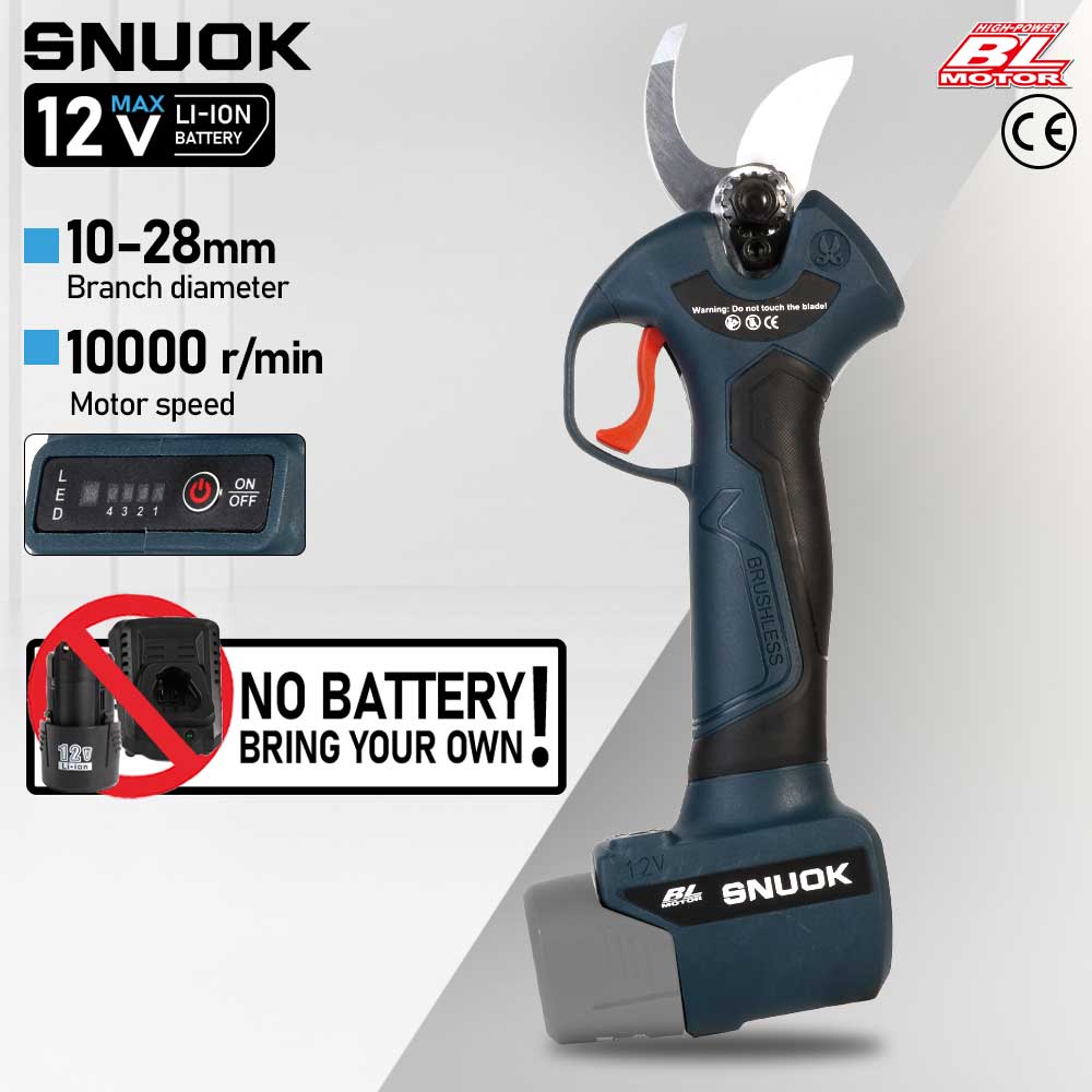 SNUOK 12V Brushless Electric P - Bonsai Garden Tree recension och pris