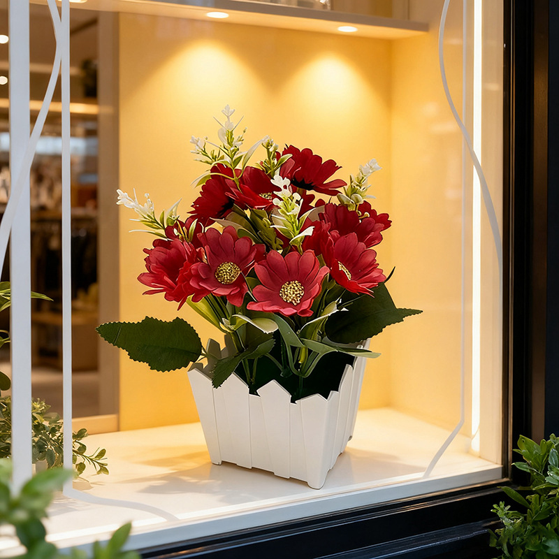 Romantic imitation chrysanthem - Bonsai Garden Entrance recension och pris