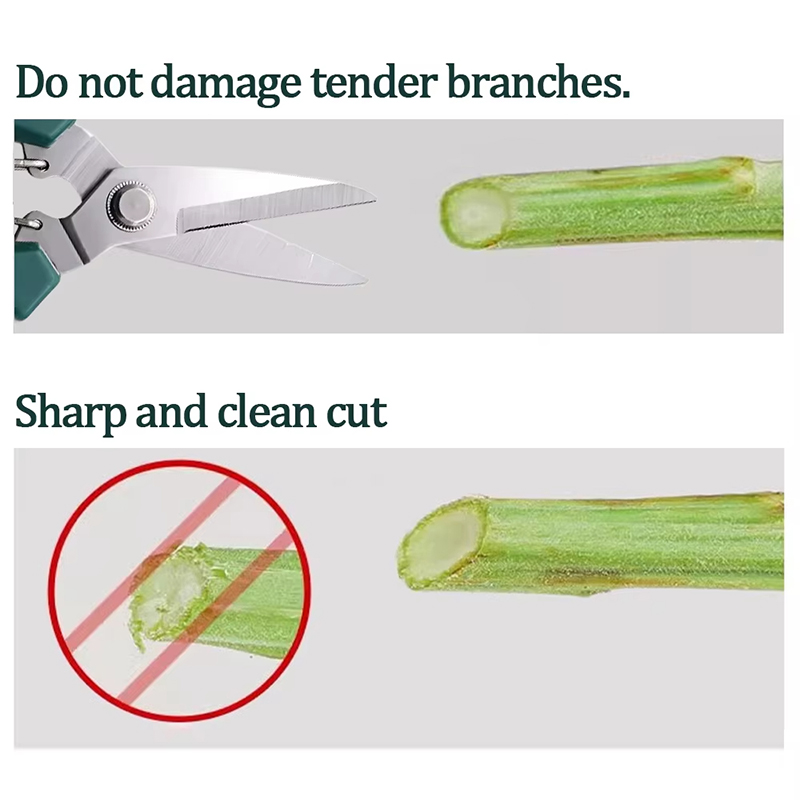 190mm Straight Head Pruning Sh - Bonsai Garden Rake recension och pris